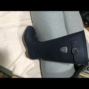 Kamik Jennifer navy blue rain boots, never been worn outside